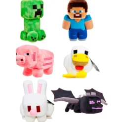 Plush Minecraft Basic 20cm Assortment