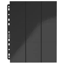 18-Pocket Pages Side-Loading Black