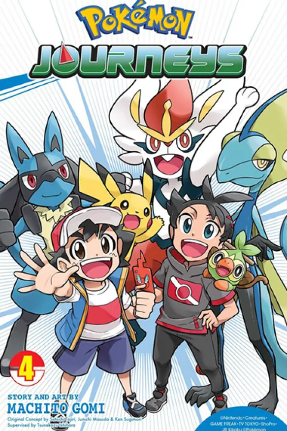 Pokemon Journeys Vol 4