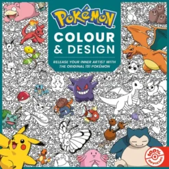 Pokémon Colour and Design: the official Pokémon colouring book