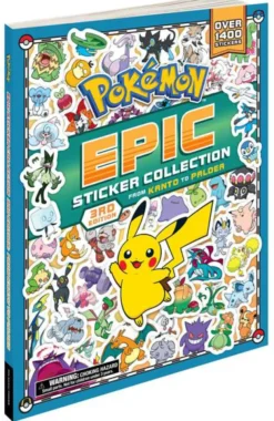 Pokémon Epic Sticker Collection: From Kanto to Paldea