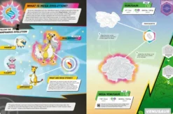 Pokémon Mega Evolutions Sticker Book - Over 300 Stickers