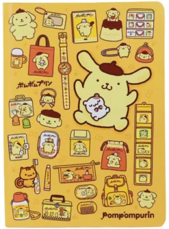 Pom Pom Purin A5 Casebound Notebook