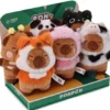 Pon Pon Capybara Cosplay Plush Keychain