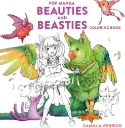 Pop Manga Beauties and Beasties Coloring Book