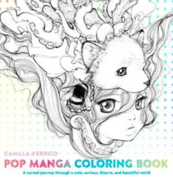 Pop Manga Coloring Book