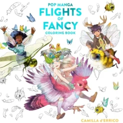 Pop Manga Flights of Fancy Coloring Book