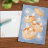 Postcard - Cat Dumplings