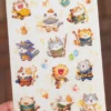 Postcard - Paws of the Round Table