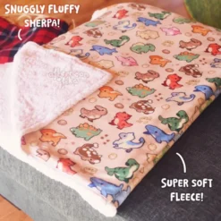 Prehistoric Pals Blanket 150 x 200 cm