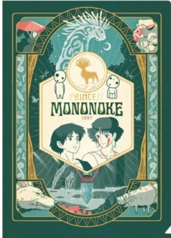 Princess Mononoke Art Déco Clear Folder A4