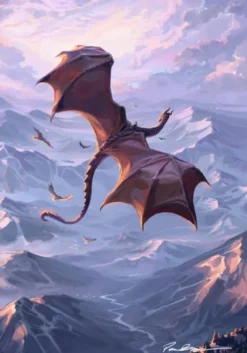 Print A4 - Flying Dragon
