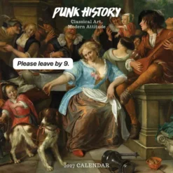 Punk History 2027 Wall Calendar - Classical Art, Modern Attitude