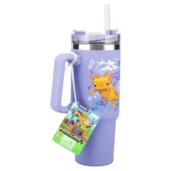 Purple Axolotl Multiway Travel Mug w/ Straw 900 ml
