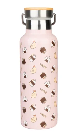Pusheen Sushi Roll Metal Bottle w/ Handle 500 ml