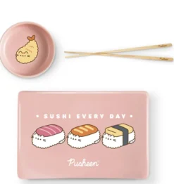 Pusheen Sushi Roll Sushi Set