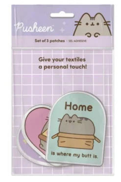 Pusheen the Cat - Iron On - 3 Patch Set