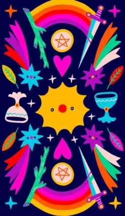 Rainbow Tarot: 78 Cards & Guidebook
