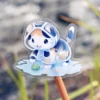 Raincoat Cat Clear Sticker