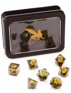 Razor Green Dragon Eye Gold Numbers