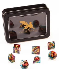 Razor Red/Blue Dragon Eye Gold Numbers