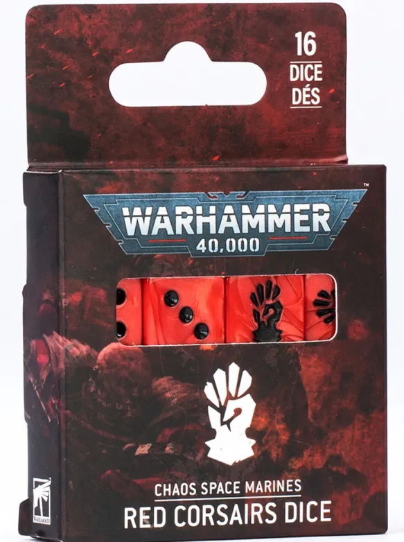 Red Corsairs Dice