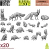 Resin Forest Animals