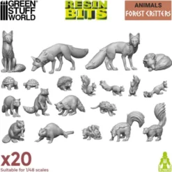 Resin Forest Animals
