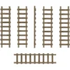 Resin Wooden Ladder