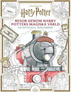 Resor genom Harry Potters magiska värld: en officiell målarbok