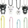 Rilakkuma Monochrome Keychain