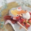 Rollcake Shark Clear Sticker