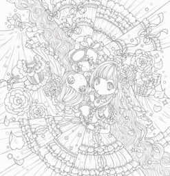 Romantic Gothic: The London Sirosaki Coloring Book