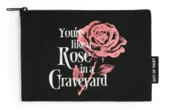 Rose in a Graveyard Pouch