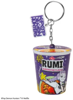Rumi Superstar Noodles Squishy Keychain