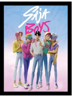 Saja Boys Framed Collector Print 30 x 40 cm