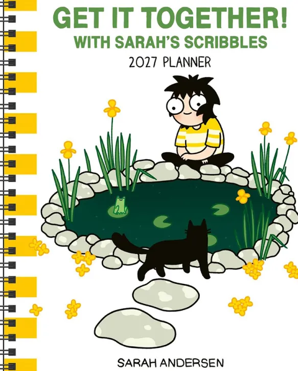 Sarah's Scribbles 12-Month 2027 Monthly/Weekly Planner Calendar