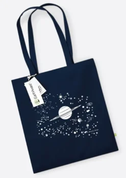 Saturnus Reflex Tote Bag - Tjockt tyg