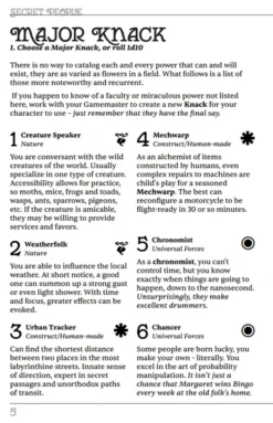 Secret People: A TTRPG of Modern Magical Realism