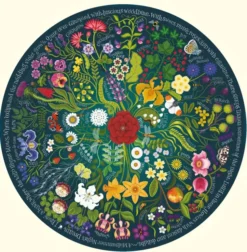 Shakespeare's Flowers Jigsaw Puzzle 1000 pcs