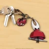 Silksong Drifting Hornet Keychain