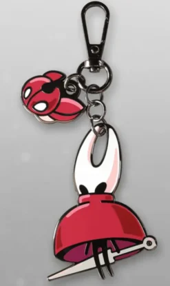 Silksong Drifting Hornet Keychain