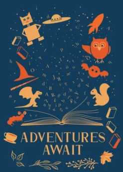 Singel Sticker - Adventure Awaits
