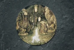 Single Vinyl Sticker- The Princess And Troll Brothers by John Bauer