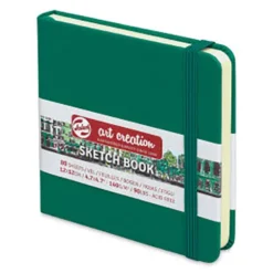 Sketchbook Forest Green 12 x 12 cm
