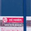 Sketchbook Navy Blue 9 x 14 cm