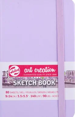 Sketchbook Pastel Violet 9 x 14 cm