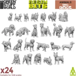 Small Resin Dogs