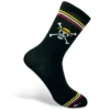 Socks Black Skull