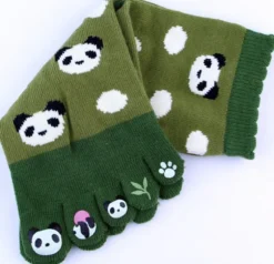 Socks Five-toe Panda